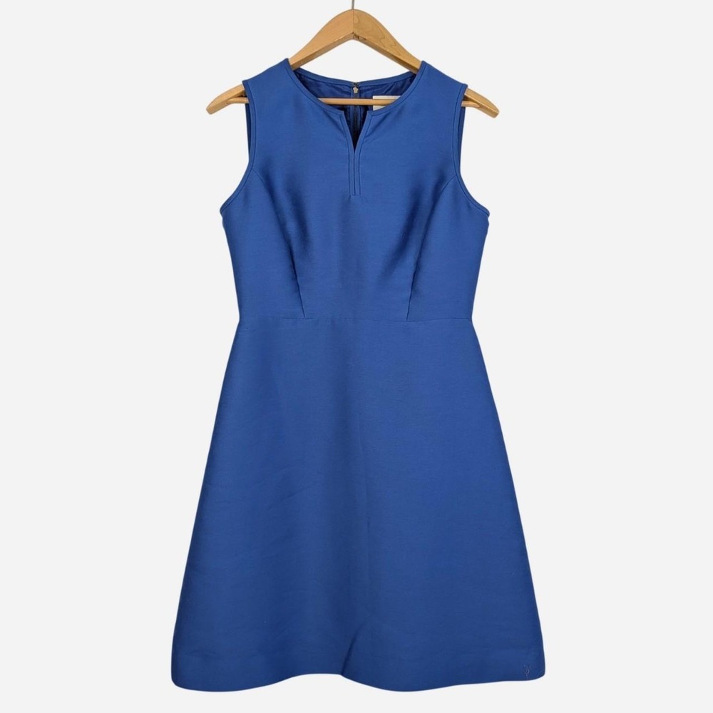 Kate Spade New York Fit and Flare Dress Cobalt Blue Size 8